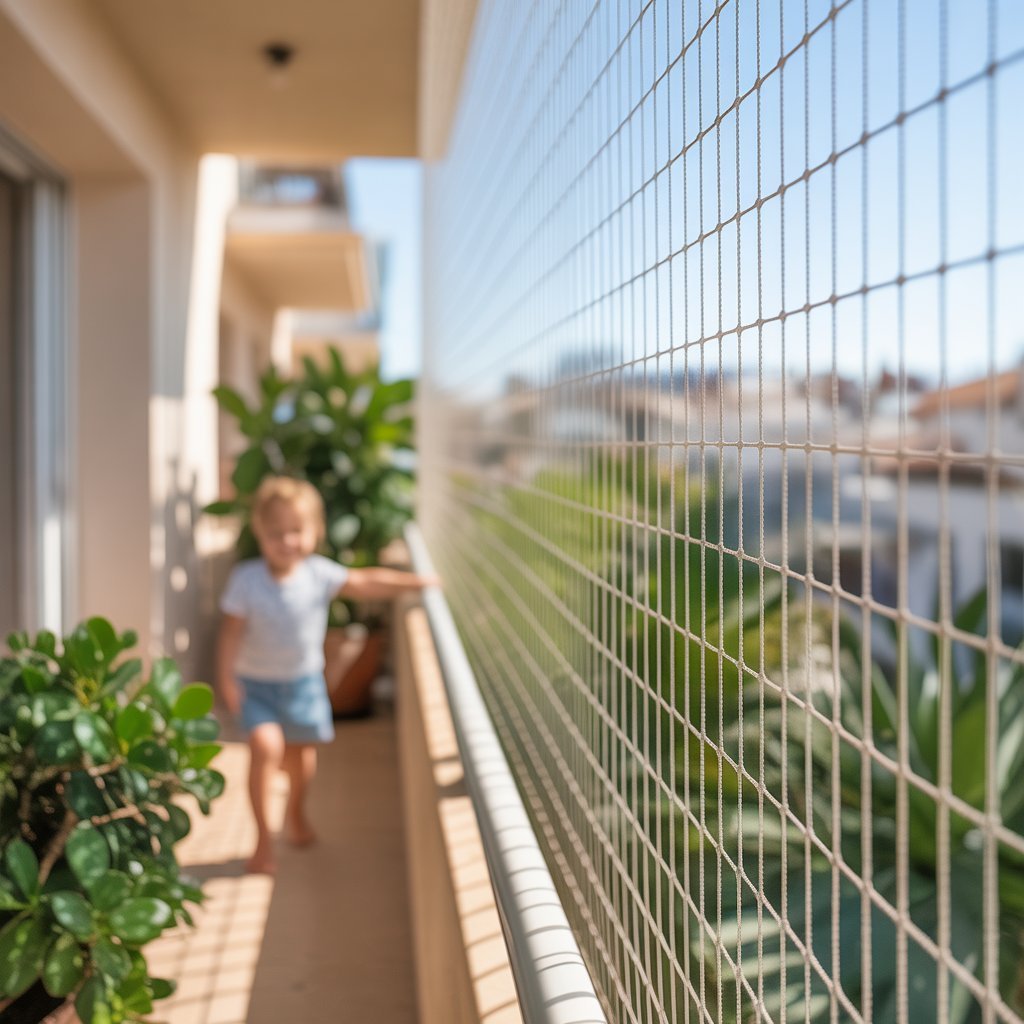 Balkon Güvenlik Filesi